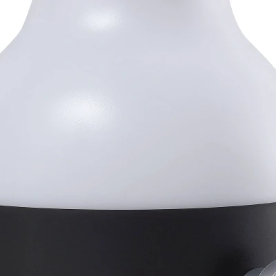 Afbeelding van Lindby Terraslampen met dimmer 1licht Kunststof (PE, ABS) H: 24 cm zwart, wit Inclusief lichtbron