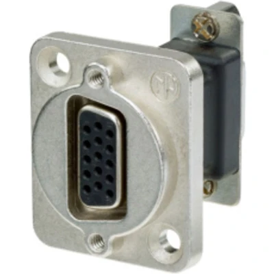 Afbeelding van Neutrik NADB15FF D sub adapter bus 15 polig 1 stuk(s)