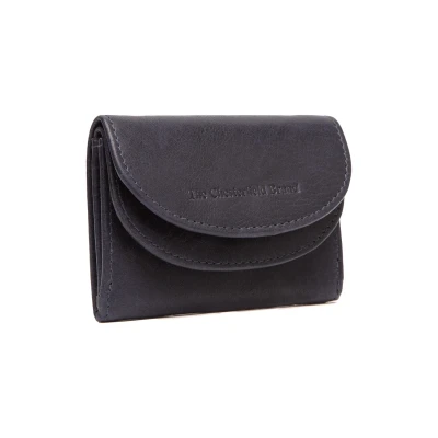 Afbeelding van The Chesterfield Brand Leren Portemonnee Navy Newton