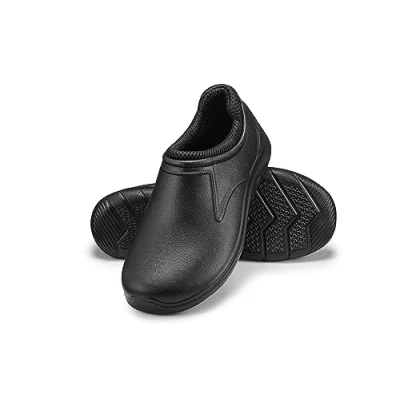 Afbeelding van ESTRO Tuinklompen Heren Klompen Clogs Dames Tuinschoenen Gom voor Lichgewicht Tuin K040S (45 EU, Zwart)