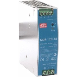 Afbeelding van Meanwell 48v 0 2 5a slimenecon eff ndr 120 48
