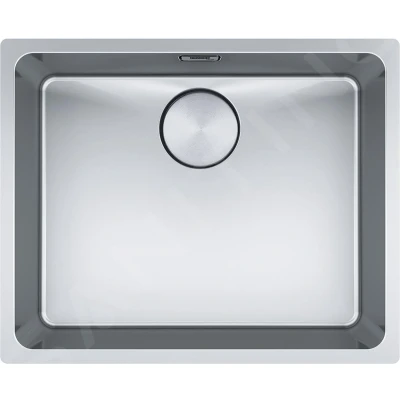 Afbeelding van Franke Mythos MYX 110.50 rvs spoelbak 50x40cm onderbouw 122.0638.199