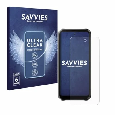 Afbeelding van Savvies (6 Stuks) Schermbeschermer voor Blackview BL9000 Pro Screen Protector Ultra Transparant