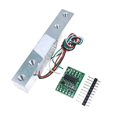 Afbeelding van RELAND SUN 1kg 5kg 10kg 20kg Kleine Schaal Load Cell Wegen Druksensor met A/D HX711AD Adapter (20KG HX711 module)