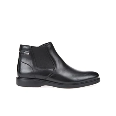 Afbeelding van Geox U Brayden 2FIT ABX B Korte laarzen, Heren, Maat: 39, Black Leer