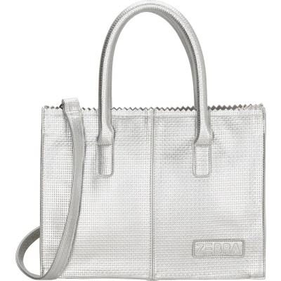 Afbeelding van Zebra Trends Emilia Handtas zilver Damestas