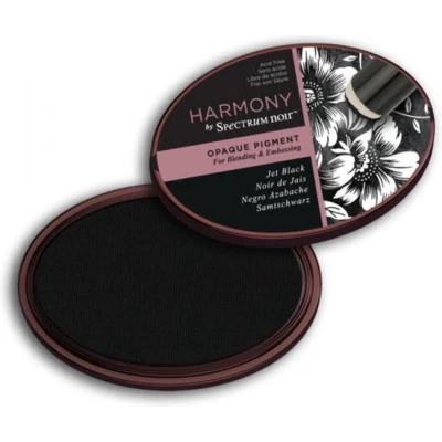 Afbeelding van Spectrum Noir Inktkussen Harmony Opaque Pigment Jet Black (Pikzwart)