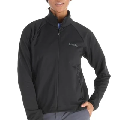 Afbeelding van Marmot Leconte fleecejack voor dames en heren, warme fleecejas, volledige ritssluiting, ademend, windbestendig, bodywarmer, opvouwbaar, ideaal wandelen skilagen (1 stuks)