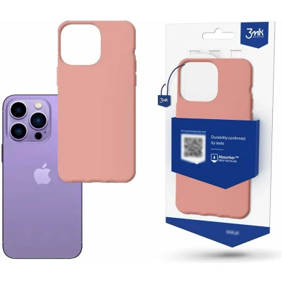 Afbeelding van Apple iPhone 14 Pro 3mk Matt Case lychee