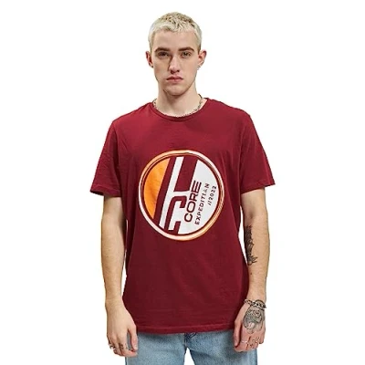 Afbeelding van Jack &amp; Jones Jcobooster Tee SS Crew Neck OCT 22 T shirt, biking rood, S