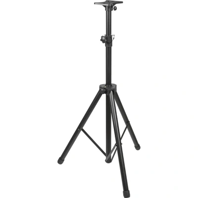 Afbeelding van luidspreker standaard speakerstatief tot 50kg en maximale hoogte van 180cm zwart statief