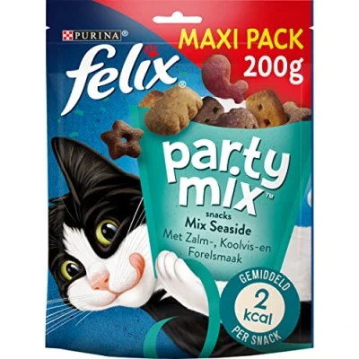 Afbeelding van 5x Felix Snack Party Mix Seaside 200 gr
