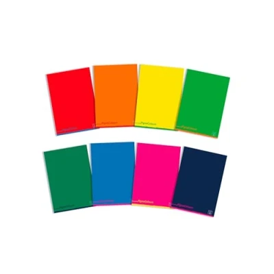 Afbeelding van Pigna Colours 02308751R, schrift, formaat A4, liniëring 1R, papier 80 g/m², verpakking van 10 stuks, meerkleurig