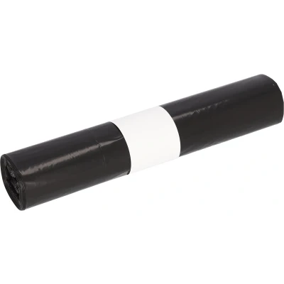 Afbeelding van Deiss Vuilniszak Ft 50 X 64 Cm, 25 Micron, Ldpe, Rol Van 24 Stuks, Zwart