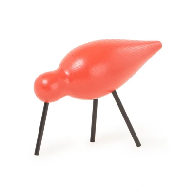 Afbeelding van Normann Copenhagen Shorebird Medium 11 cm Rood