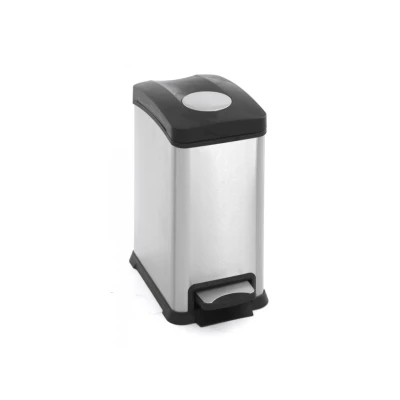 Afbeelding van Eko Rejoice Step Bin 12 liter mat RVS