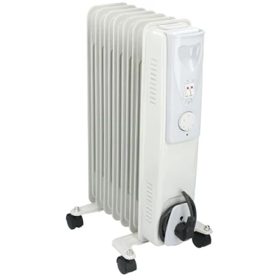 Afbeelding van Olieradiator 1500W Wit