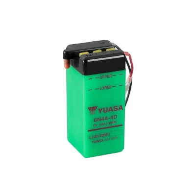 Afbeelding van YUASA conventionele Batterij zonder zuur pack 6N4A 4D acid