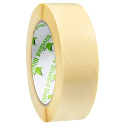 Afbeelding van 1000 Transparante Stickers Ronde Labels 30mm / 3cm Diameter Pel en kleef