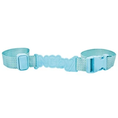 Afbeelding van Nuby Beker bevestigingsband 4M+, turquoise