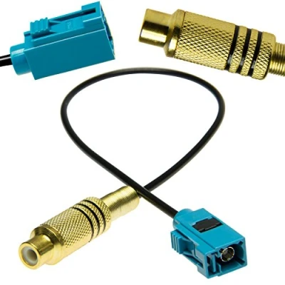 Afbeelding van Cinch Fakra Adapter RCA Video achteruitrijcamera
