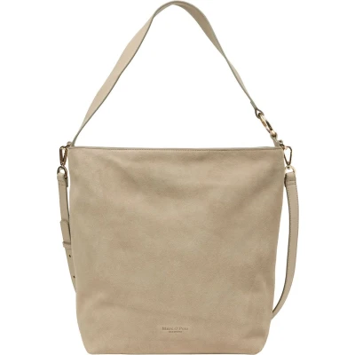 Afbeelding van Marc O&#039;Polo HOBO Shopper, Dames, Maat: One Size, Deep sand