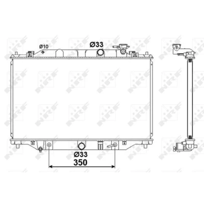 Afbeelding van Radiateur NRF 58417