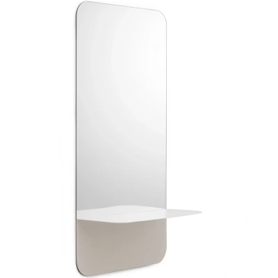 Afbeelding van Spiegel Normann Copenhagen Horizon White 80 x 40 cm