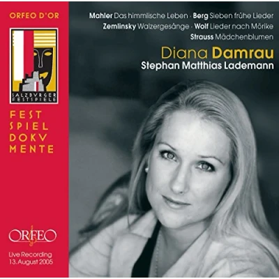 Afbeelding van Diana Damrau &amp; Stephan Matthias Lademann Mahler: Das Himmlische Leben/Berg; 7 Frühe Lieder/Zemlinsky: Walzergesänge (CD)