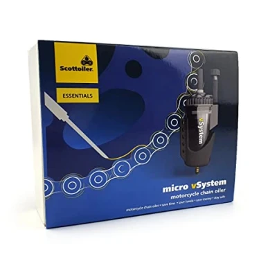 Afbeelding van Scottoiler Essentials micro vSystem Automatische motorkettingoliemachine..