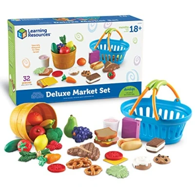 Afbeelding van Learning Resources New Sprouts Deluxe Markt 32 Stuk Set