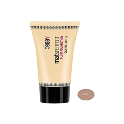 Afbeelding van DeBBY Mat + Perfect Fluid Foundation 4 Make up Beautytasting