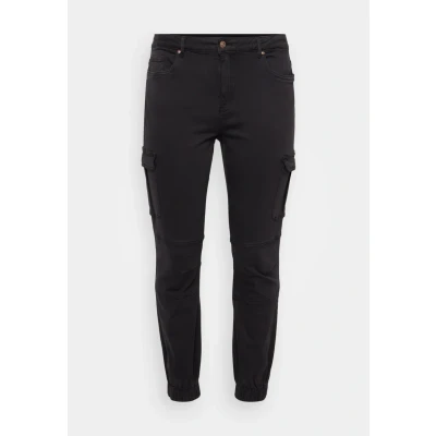 Afbeelding van ONLY Carmakoma Carmissouri Broek, Dames, Maat: 50x32, Washed black