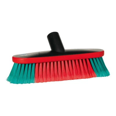 Afbeelding van Vikan Autowasborstel Ovaal 27cm met Watertoevoer