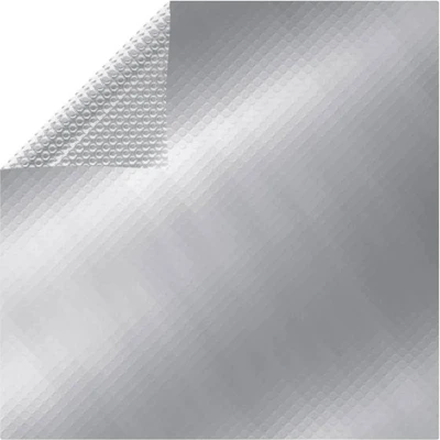 Afbeelding van Zwembadfolie solar drijvend rechthoekig 6x4 m PE zilverkleurig