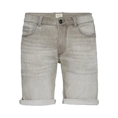 Afbeelding van camel active fleXXXactive® jeansshort in regular fit Maat menswear 44IN Grijs