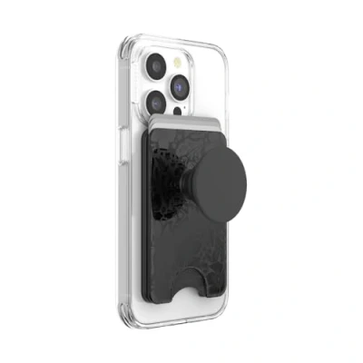 Afbeelding van PopSockets: PopWallet+ for MagSafe Kaarthouder met geïntegreerde swappable popTop voor smartphones en hoesjes Laced