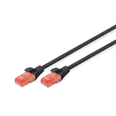 Afbeelding van Digitus CAT 6 U UTP Netwerkkabel Zwart 2 meter