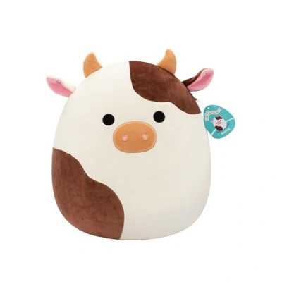 Afbeelding van Squishmallows Ronnie the Cream and Brown Cow 40cm