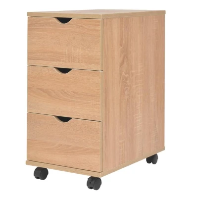 Afbeelding van Ladekast 33x45x60 cm eikenkleur