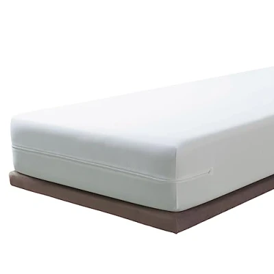 Afbeelding van Savel Matrashoes (Set Van 2) 90x190/200 cm Ademend topmatras Met Rits Gecertificeerd Oeko Tex Waterdichte topper