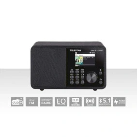 Afbeelding van Telestar DIRA M 1 A mobil Internetradio Internet, DAB+, VHF (FM) AUX, Bluetooth, DLNA, USB, WiFi, Opnamef