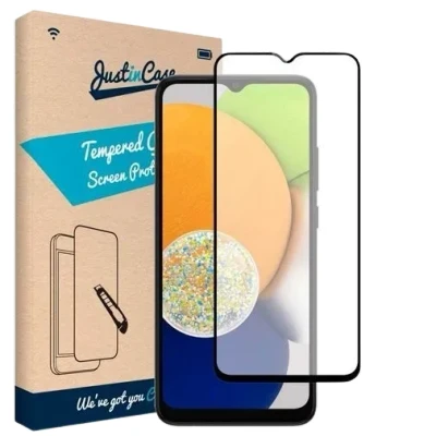 Afbeelding van Just in Case Gehard Glas Edge to Screenprotector Samsung Galaxy A03