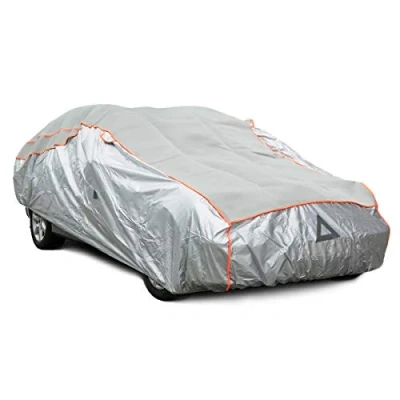 Afbeelding van Navaris universele autohoes maat L Weerbestendige autobescherming tegen hagel, regen, water en stof 480 x 178 119 cm In zomer winter