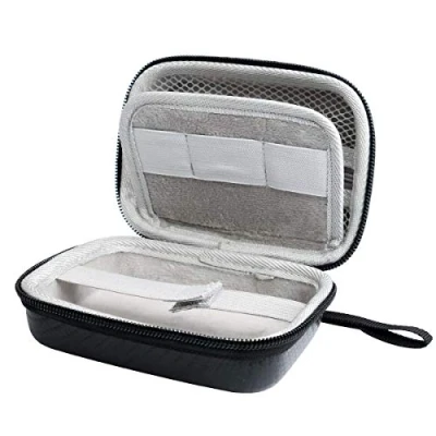 Afbeelding van Jiusion Hard Travel Storage Draagtas Inclusief karabijnhaak en riem voor Carson MicroBrite Plus Pocket Microscoop (MM 300 of MM 300MU) MicroFlip (MP 250 MP 250MU)