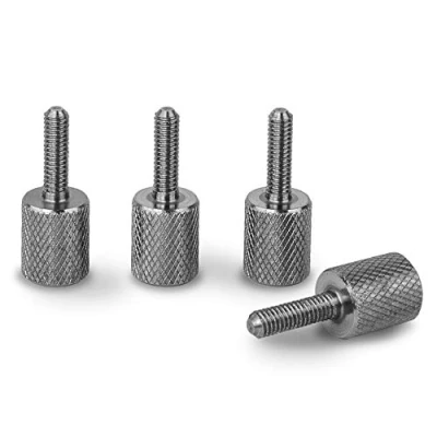 Afbeelding van PrecisionGeek Roestvrijstalen Kartelschroeven M3 x 12 mm L 24mm 1 set (5 stuks)
