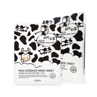 Afbeelding van Esfolio Milk Essence Face Mask Sheet Korean Skincare Gezichtsmasker met melk proteine