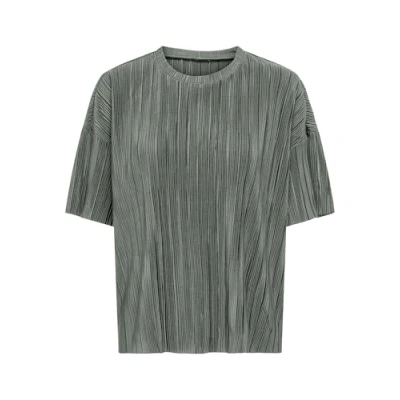 Afbeelding van Onlravenna S/S Plisse Top Noos JRS, agave green, XXL