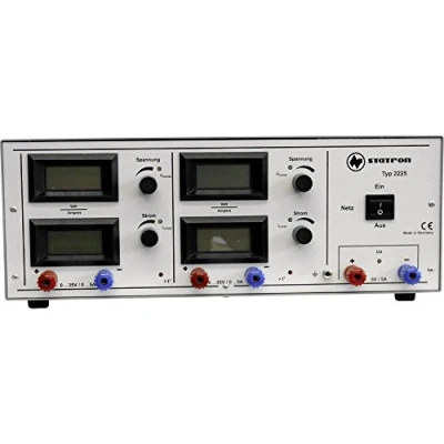 Afbeelding van Statron 2225.4 Labvoeding, regelbaar 0 35 V 5 A 375 W Aantal uitgangen: 3 x