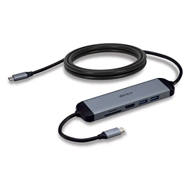 Afbeelding van Lindy USB 3.2 Type C Laptop Micro Dock